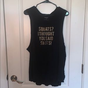 Black Workout Tank